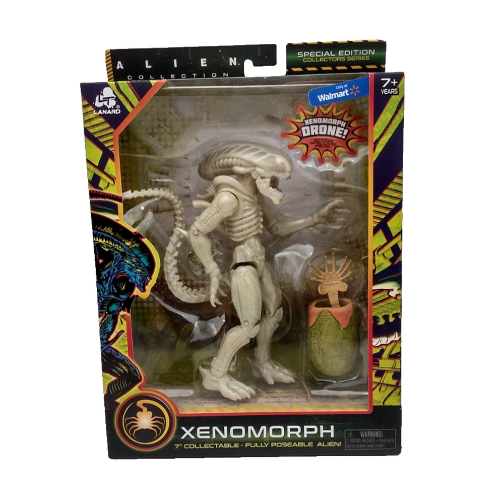 Alien Collection 2021 Xenomorph Drone Action Figure Egg Pod Facehugger Walmart